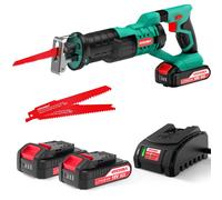 HYCHIKA 18V sega alternativa a batteria con luce a LED per il taglio di utensili elettrici professionali in tubo di plastica in metallo di legno