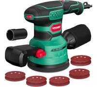 HYCHIKA 450W Levigatrice Orbitale, Sei Velocità Da 6000-12000 OPM, Efficiente Si