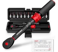 HYCHIKA Kit Da 13 Chiavi Dinamometriche 1/4" 5-25Nm, Precisione ±2%, Set Chiave