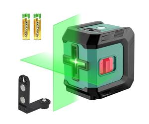 HYCHIKA Livella Laser Verde Autolivellante Croce 15M Supporto Magnetico | Laser a croce verde con 3 luminosità, supporto magnetico 360°, modalità manuale e 20 ore di autonomia per casa e fai da te