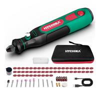 HYCHIKA Mini Trapano 3.6V Utensile Rotante Multifunzione con 77 Accessori per