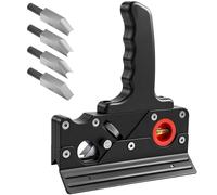 HYCHIKA Pialla per Legno con 4 lame (45°/3/5/6mm), Pialletto a Mano per Legno. I