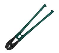 HYCHIKA - Pinza crimpatrice manuale da 76 cm, 3 cavità 5/32 "1/4" 5/16", per maniche ovali in rame e alluminio e manicotti di arresto per funi metalliche, strumento di crimpatura Propress Swage con