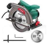 HYCHIKA Sega Circolare, 1300W 4500RPM 185Mm Sega Legno Circolare, Motore Ad Alta