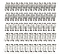 Hyclam 100 pezzi Amo Da Pesca A Molla In Acciaio Inox