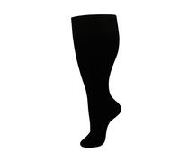 HYCOPROT Calze Compressive Largo Polpaccio per Uomo Donna Calze Compressione 20-30 mmHg Graduata Medicale Vene Varicose Gambe Gonfie Gravidanza Viaggi Voli Recupero Atletico Circolazione (Nero, 6XL)