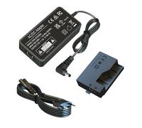HYCTP ACK-E10 - Kit adattatore adattatore DC DR-E10, batteria di ricambio LP-E10, compatibile con fotocamera Canon EOS Rebel T7 T6 T5 T3 Canon EOS 1100D 1200D 1500D 2000D