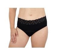 Hydas Slip per Periodo, incontinenza e settimanale con Pizzo Elegante: Protezione Versatile e Confortevole per Ogni Situazione, Cotone - Taglia 46/48