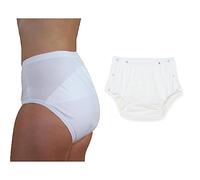 HydasHydas 0364.1.42 Pantaloni Effetto Dimagrante e Incontinenza Slip 364, Taglia 48/50 & 0365.1.42 Pantaloni Effetto Dimagrante e Incontinenza Slip 365, con Bottoni a Pressione, Taglia 48/50Hydas