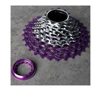 HYDBCNP Adatto per Cassetta HG per Bici da Strada ZRACE Alpha Ex a 11 velocità, Realizzata Completamente in CNC, per Bici da Strada e Pieghevoli.(Purple 11-32T)