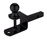 HYDBCNP Tow Hook Attacco Multiplo 3in1 con Gambo Solido da 1-1/4" / Tubo Cavo da 2" con Adattatore per Montaggio a Sfera con Attacco a Sfera da 2 Pollici 2 Pollici Sfera per Traino(2Inch Hollow Tube)