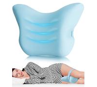 Hydomi Cuscino ortopedico per ginocchia per chi dorme sul fianco, cuscino di supporto per gambe in memory foam di alta qualità con copertura rinfrescante per dormire, cinghia regolabile per sollievo