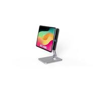 HYDOOD Supporto di ricarica magnetico senza fili per iPad Pro/Air 11" M3/M2, supporto per tablet pieghevole in lega di alluminio, regolabile per iPad Pro 11" 1st/2nd/3rd/4th, Air 10.9" 4/5th