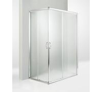 Hydra Box Doccia 3 Lati Porta Scorrevole 60x90x60 cm Opaco
