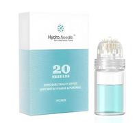 Hydra Needle HN20 Derma Stamp Microneedling Roller, aghi in titanio da 0,25 mm, applicatore di siero da 5 ml per capelli, strumento facciale a casa approvato dalla FDA per la crescita della barba e la