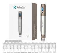 Hydra Pen H3 Penna per Microneedling, Macchina Applicatrice di Siero Professionale con 22 Punte Sostituibili, Derma Stamp (12 * 12 Aghi + 5 * Nano-HR + 5 * Nano-HS)