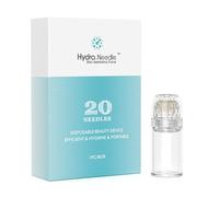 Hydra. Roller Titanio 20 Pins Microneedling Lunghezza 1,5 mm SENZA SIERO Rullo Needling per la cura della pelle anti-invecchiamento, labbra, stimolazione della crescita di capelli e barba