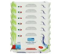 Hydra Viv Set 6CF Salviette Milleusi Umidificate con Clip 72PZ - per Adulti e Bambini, con Glicerina, Provitamina B5, Azione Delicata, Idrata, Dermatologicamente Testate - Made in Italy