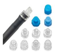 Hydrafacial Replacement Tips Vortex Beauty Tips Flat Tips For Water Peel Aqua Peel Hydrofacial Parts plastic Or Silicone 10 Pcs Elitzia ETAF133T