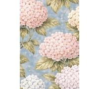 Hydrangea Floral Notebook: Vintage Botanical Flower Pattern Journal | Elegant Lined Notebook for Writing