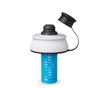 HydraPak Breakaway+ Tappo Con Filtro - Accessorio Filtrazione Acqua (63mm) | Flusso rapido, Facile da usare, Filtrazione sicura per borracce da bici & sport, per Bici & Preparazione alle emergenze