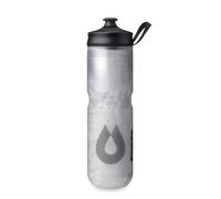 HydraPak Polar Sport - Borraccia Termica (24oz, Bianco) | Alto flusso, Isolamento Tri-strato, A prova di perdite, Maniglia Dash, Facile da comprimere, Tappo autosigillante, per Sport