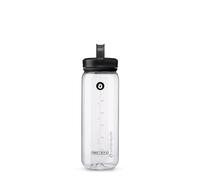 Hydrapak RECON - Borraccia d'Acqua in Plastica Riciclata al 50%, Eco-Friendly e Senza BPA, Tappo a Vite a Flusso Regolare, Facile da Trasportare (750 ml, trasparente)
