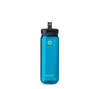 HydraPak RECON - Borraccia d'Acqua in Plastica Riciclata al 50%, Eco-Friendly e Senza BPA, Tappo a Vite a Flusso Regolare, Facile da Trasportare (750 ml, Blu)