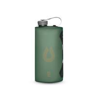HydraPak Seeker, contenitore per l'acqua da campeggio pieghevole (2 l), senza BPA e PVC, a prova di perdite, verde salvia