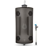 HydraPak Seeker - Contenitore d'Acqua Pieghevole (10L) - Senza BPA e PVC, Sacca per Reservoir da Campeggio - Grigio