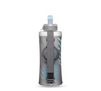 HydraPak SkyFlask IT Speed 500 ml - Bottiglia d'acqua da corsa portatile pieghevole e isolata - Flacone morbido (500 ml) - Cinghia regolabile con passante per il pollice, Argento