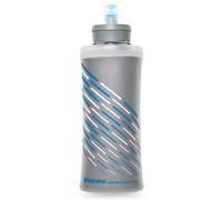 HydraPak SkyFlask IT Speed 500 ml - Bottiglia d'acqua da corsa portatile pieghevole e isolata - Flacone morbido (500 ml) - Cinghia regolabile con passante per il pollice, Argento