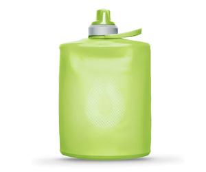 HydraPak Stow 500Ml (17Oz) Borraccia Pieghevole Ultralight E Compatta: Verde