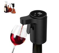 HydrasportPro Liquor Dispenser, HydraSportPro - Smart Dispenser, Built-in Aeration Technology to Enhance The Flavor of Every Drink, for Any Bottles (Black)