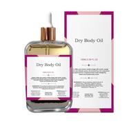 Hydrating Body Oil - 100ml Non-Greasy Skin Moisturizer, Lightweight Absorption Formula, Botanical Extract Care, Skincare Item, Body Moisturizer for Face Neck Daily