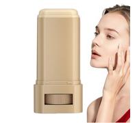 Hydrating Foundation Stick, Full Coverage Contour, 18g Makeup Stick with Waterproof Formula, Lightweight Concealer, Skin Tone Corrector with Smooth Design, Cosmetic Tool for Oily Dry Skin