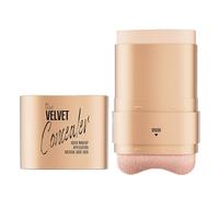 Hydrating Foundation Stick, Lightweight Makeup Coverage, 12g Double Head Concealer With Brush, Spot Corrector Pen With Eraser, Natural Beauty Design Style, Cosmetic For Women Daily Use