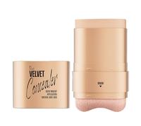 Hydrating Foundation Stick, Lightweight Makeup Coverage, 12g Double Head Concealer With Brush, Spot Corrector Pen With Eraser, Natural Beauty Design Style, Cosmetic For Women Daily Use