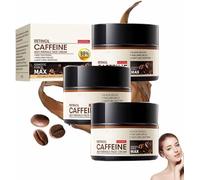 Hydrating Retinol Caffeine Anti-Wrinkle Cream, Caffeine Anti-Wrinkle Stay-Up Skin Care Eye Cream for Bags Puffiness Dark Circles,Care for Skin,Anti Wrinkle Moist (3pcs)