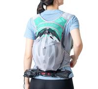Hydration Backpack, Water Pack Carrier, Lightweight Sport Bag, Adjustable Shoulder Straps, Breathable Mesh Padding, Ideal for Outdoor, Mountain Trekking, Running Adventures, 14.17x7.87x0.79 inches