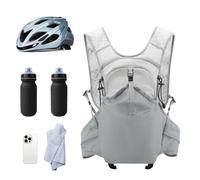 Hydration Backpack with 2L Water Blader - Confezione leggera per corsa, escursionismo, ciclismo, arrampicata | Vestibilità comoda e regolabile | Serbatoio a prova di perdite | Gear sportivo all'aperto