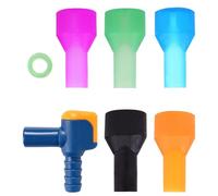 Hydration Bladder Bite Valve, Mouthpiece Silicone Spout, 37.7mm, Leakproof Flow Control, Universals Fit Design, Water Reservoir Nozzle for Hiking, Biking, Camping, Backpacking, Outdoor Use