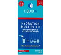 Liquid I.V. Hydration Multiplier Integratore Idratazione Gusto Lemon Strawberry, 10 Stick