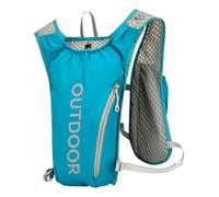 Hydration Pack Backpack, Running Water Vest with 5L Capacity, Reflective Safety Strips, Lightweight Hydration Gear for Hiking, Trail Running, Cycling, Outdoor Fitness, Green, Arancione, Nero, Grigio