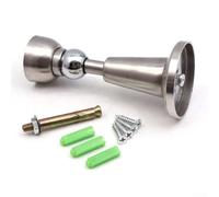 Hydraulic Door Stopper 304 Steel Soft Close | Hydraulic shock absorber, soft close action, prevents slamming, protects walls, silent operation