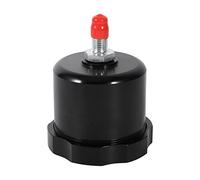 Hydraulic Hand Brake Oil Tank Universal High Performance Aluminum Fluid Reservoir for Racing Drift Cars Black Red Blue 7.5 x 10cm (Nera)