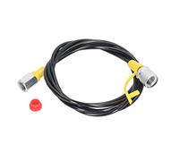 Hydraulic Pressure Test Hose, 2m/6ft High Pressure Resistant Hose, M16 X 2-1/4BSP PU Sheath Coupling Hose, 630Bar Hydraulic Testing Tool for Industrial Equipment and Systems