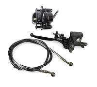 Hydraulic Rear Disc Brake Caliper System | High Strength Aluminum for Quad Off - Road Motorcycle & ATV | Direct Replacement Brake System with Pads/Off - Road Buggy/Off - Road