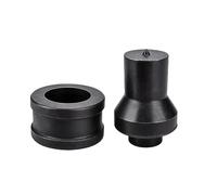 Hydraulic Round Hole Punch Die Set, Durable Replacement Dies for Punching Machines, Compatible with CH-60/60L & CH-70/70L Machines (CH-60,16.5mm)