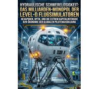 Hydraulische Schwerelosigkeit: Das Milliarden-Monopol der Level-D Flugsimulatoren: Hexapoden, Optik, und die extrem kapitalintensive B2B-Ökonomie der globalen Pilotenausbildung